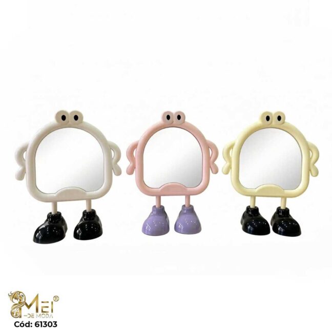 Espejo de mesa decorativo con diseño
