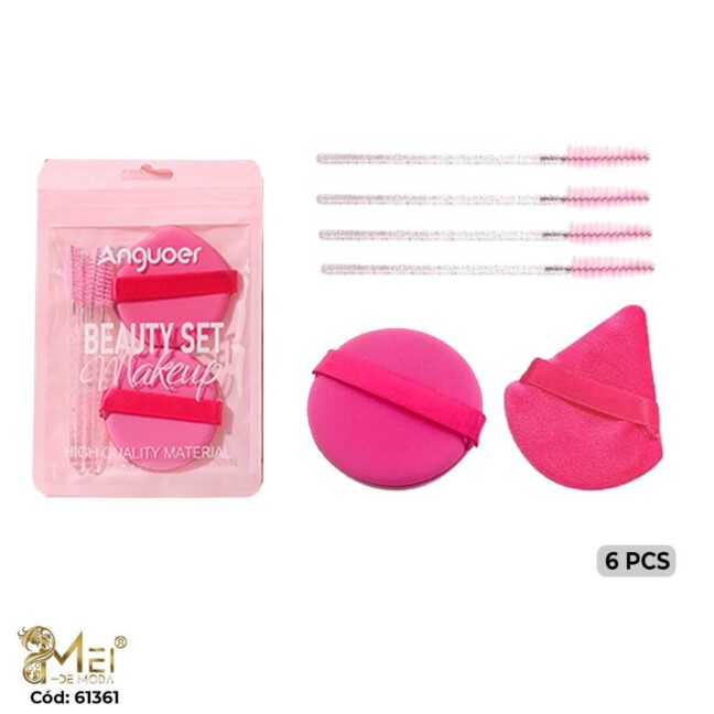 Set de Belleza para Maquillaje Anguoer (6 Piezas) x 2 unidad