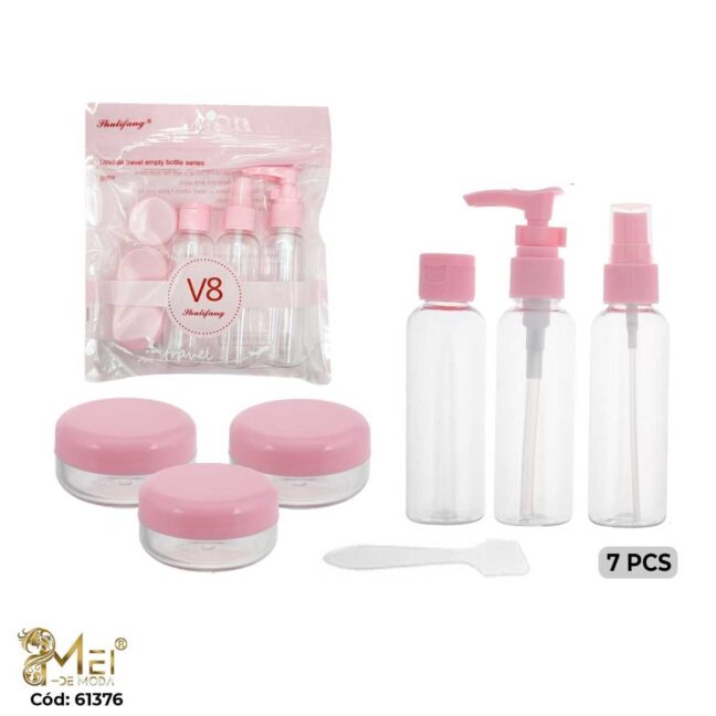 Set Viajero Premium Mei de Moda (7 Pzs)